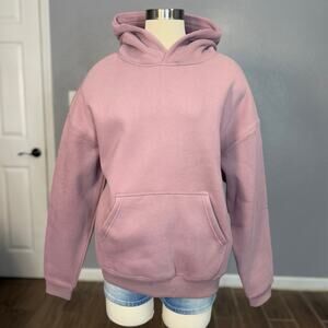 Comfrt Basic Crop Hoodie, Orchid, M